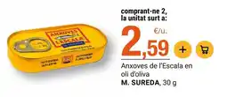 BonpreuEsclat Oli - anxoves de l'escala en oli d'oliva oferta