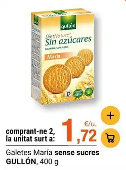 BonpreuEsclat Gullón - galetes maría sense sucres oferta
