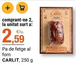 BonpreuEsclat Carlit - pa de fetge al forn oferta