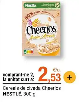 BonpreuEsclat Nestlé - cereales de civada cheerios oferta