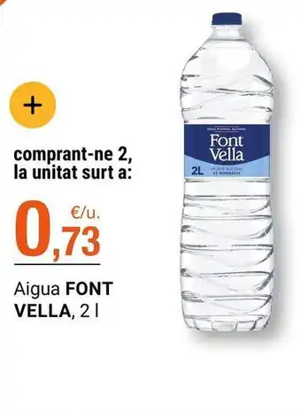 BonpreuEsclat Font vella - aigua oferta