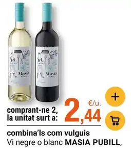BonpreuEsclat Vi negre o blanc oferta