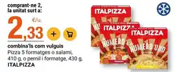BonpreuEsclat Italpizza - pizza 5 formatges o salami oferta