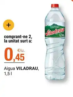 BonpreuEsclat Viladrau - aigua oferta