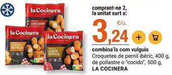 BonpreuEsclat La cocinera - croquetes de pernil ibèric oferta