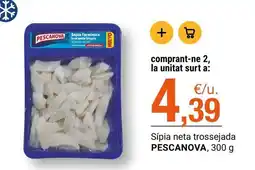 BonpreuEsclat Pescanova - sípia neta trossejada oferta
