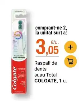 BonpreuEsclat Colgate - raspall de dents suau total oferta