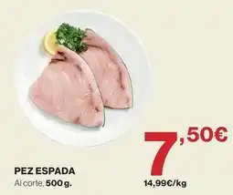 Supercor Pez espada oferta