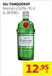 Alcampo Tanqueray 0,0 sin alcohol 70cl oferta