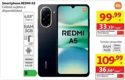 Alcampo Smartphones xiaomi redmi a5 midnight black 3gb/64gb oferta