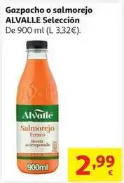Alcampo Salmorejo alvalle seleccion 900ml oferta