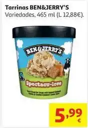 Alcampo Tarrina spetacul-love ben&jerry 465ml 392g oferta