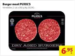 Alcampo Burguer meat vaca madudada dry aged pujol's 2x150g oferta