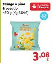 Alcampo Mango troceado auchan 450 grs oferta