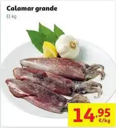 Alcampo Calamar grande oferta