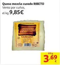 Alcampo Queso mezcla curado ribeto kg oferta