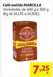 Alcampo Cafe molido mezcla marcilla 500 g oferta