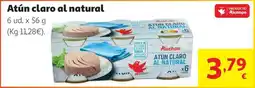 Alcampo Auchan - atún claro al natural oferta