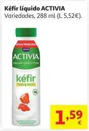 Alcampo Kefir liquido bifidus c/fresa activia 280 ml oferta
