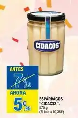 E.Leclerc Cidacos - esparragos oferta