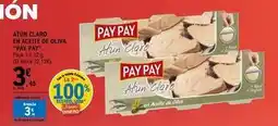 E.Leclerc Pay pay - atún claro en aceite de oliva oferta