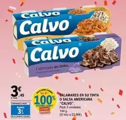 E.Leclerc Calvo - calamares en su tinta oferta