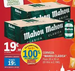 E.Leclerc Mahou - cerveza clasica oferta