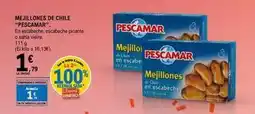 E.Leclerc Pescamar - mejillones de chile en escabeche oferta