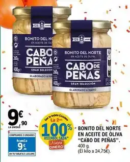 E.Leclerc Cabo de peñas - bonito del norte en aceite de oliva oferta