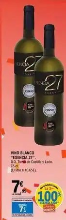 E.Leclerc Esencia 27 - vino blanco oferta