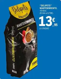 E.Leclerc Delipets - mantenimiento oferta