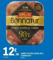 E.Leclerc Bonnatur - jamon cocido asado 98% oferta