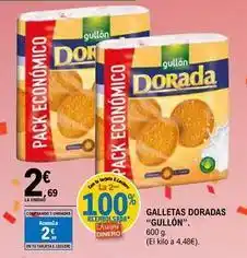 E.Leclerc Gullón - galletas doradas oferta