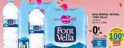 E.Leclerc Font vella - agua mineral natural oferta