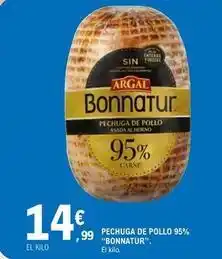 E.Leclerc Bonnatur - pechuga de pollo 95% oferta