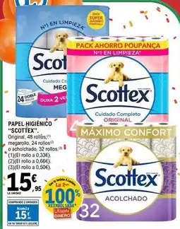 E.Leclerc Scottex - papel higienico oferta