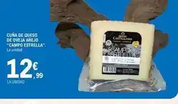 E.Leclerc Queseria la antigua - campo estrella cuna de queso de oveja anejo oferta