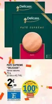 E.Leclerc Delicass - pate supreme oferta