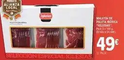 E.Leclerc Iglesias - maletin de paleta iberica oferta