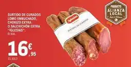 E.Leclerc Iglesias - surtido de curados lomo embuchado, chorizo extra o salchichon extra oferta