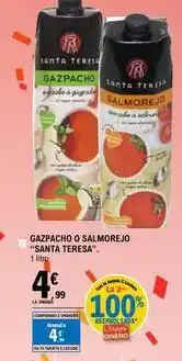 E.Leclerc Santa teresa - gazpacho o salmorejo oferta