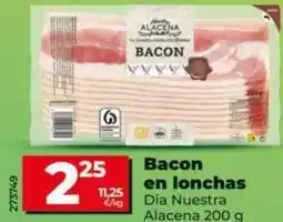 Dia Dia nuestra alacena - bacon en lonchas oferta