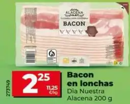 Dia Dia nuestra alacena - bacon en lonchas oferta