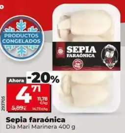 Dia Dia mari marinera - sepia faraonica oferta
