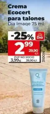 Dia Dia imaqe - crema ecocert para talones oferta