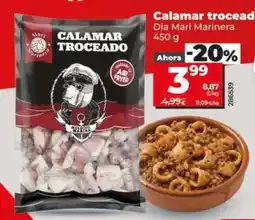Dia Dia mari marinera - calamar troceado oferta