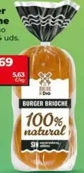 Dia El molino de dia - burger brioche oferta