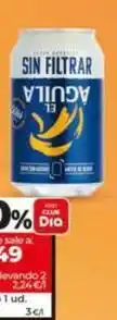 Dia El águila - cerveza sin filtrar oferta