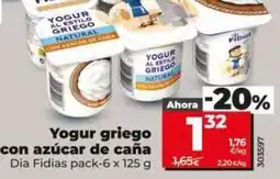 Dia Dia - yogur griego con azúcar de caña oferta