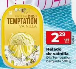 Dia Dia temptation - helado de vainilla oferta